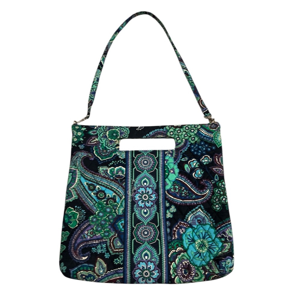Vera Bradley Blue Rhapsody 2009 Holiday Tote Shoulder Bag